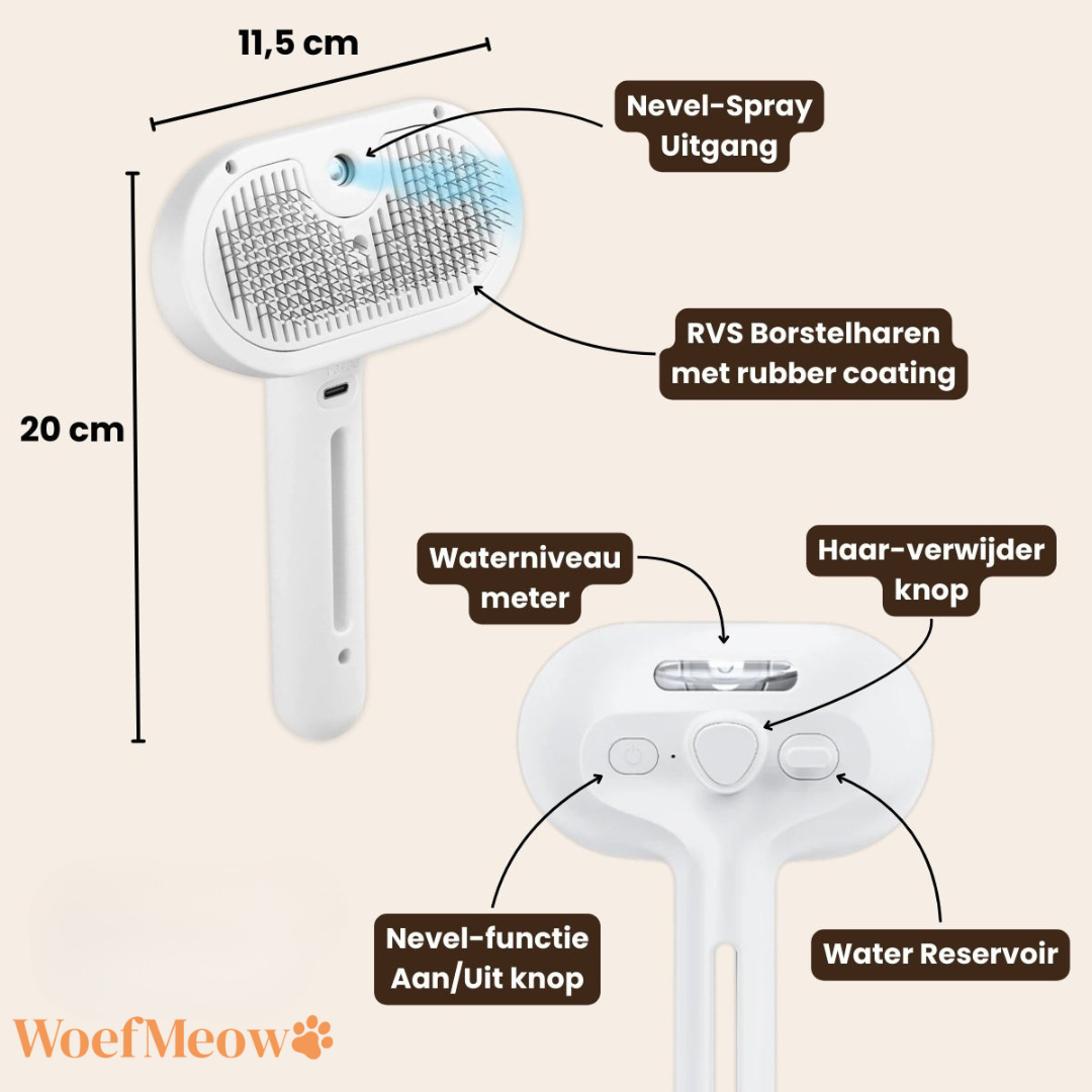 SteamBuddy™ | Verzorgt, reinigt en laat elke vacht stralen