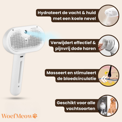 SteamBuddy™ | Verzorgt, reinigt en laat elke vacht stralen