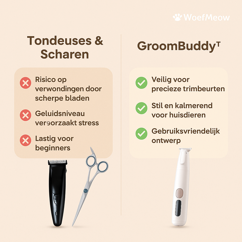 GroomBuddy™| Fluisterstille Precisietrimmer