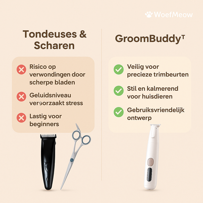GroomBuddy™| Fluisterstille Precisietrimmer
