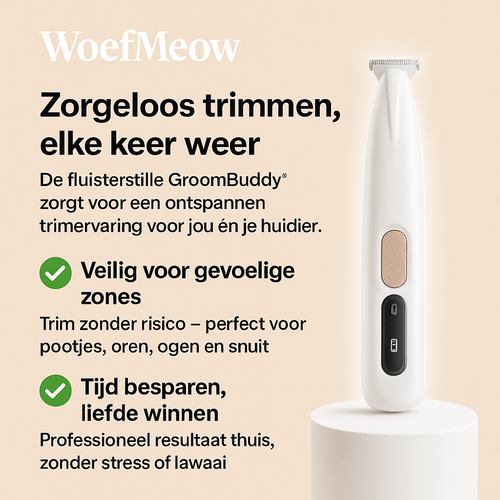 GroomBuddy™| Fluisterstille Precisietrimmer