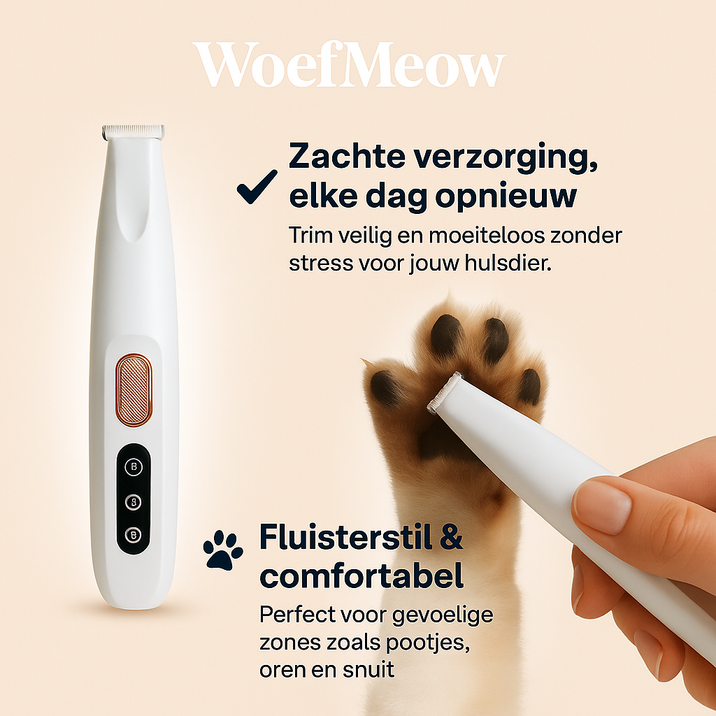 GroomBuddy™| Fluisterstille Precisietrimmer