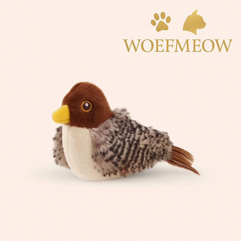 ChirpÉlite™ – Realistische Speelvogel voor Katten | WoefMeow®