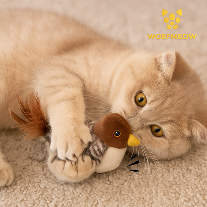 ChirpÉlite™ – Realistische Speelvogel voor Katten | WoefMeow®