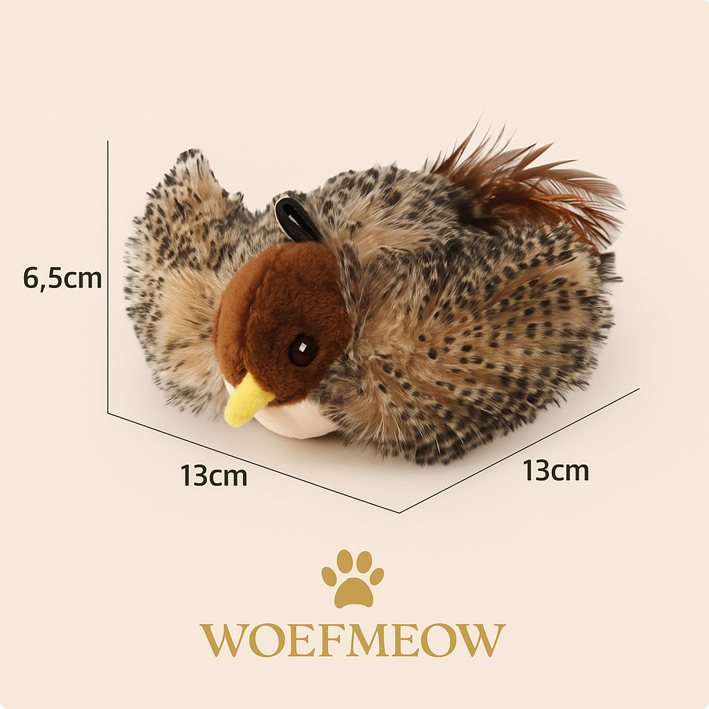 ChirpÉlite™ – Realistische Speelvogel voor Katten | WoefMeow®
